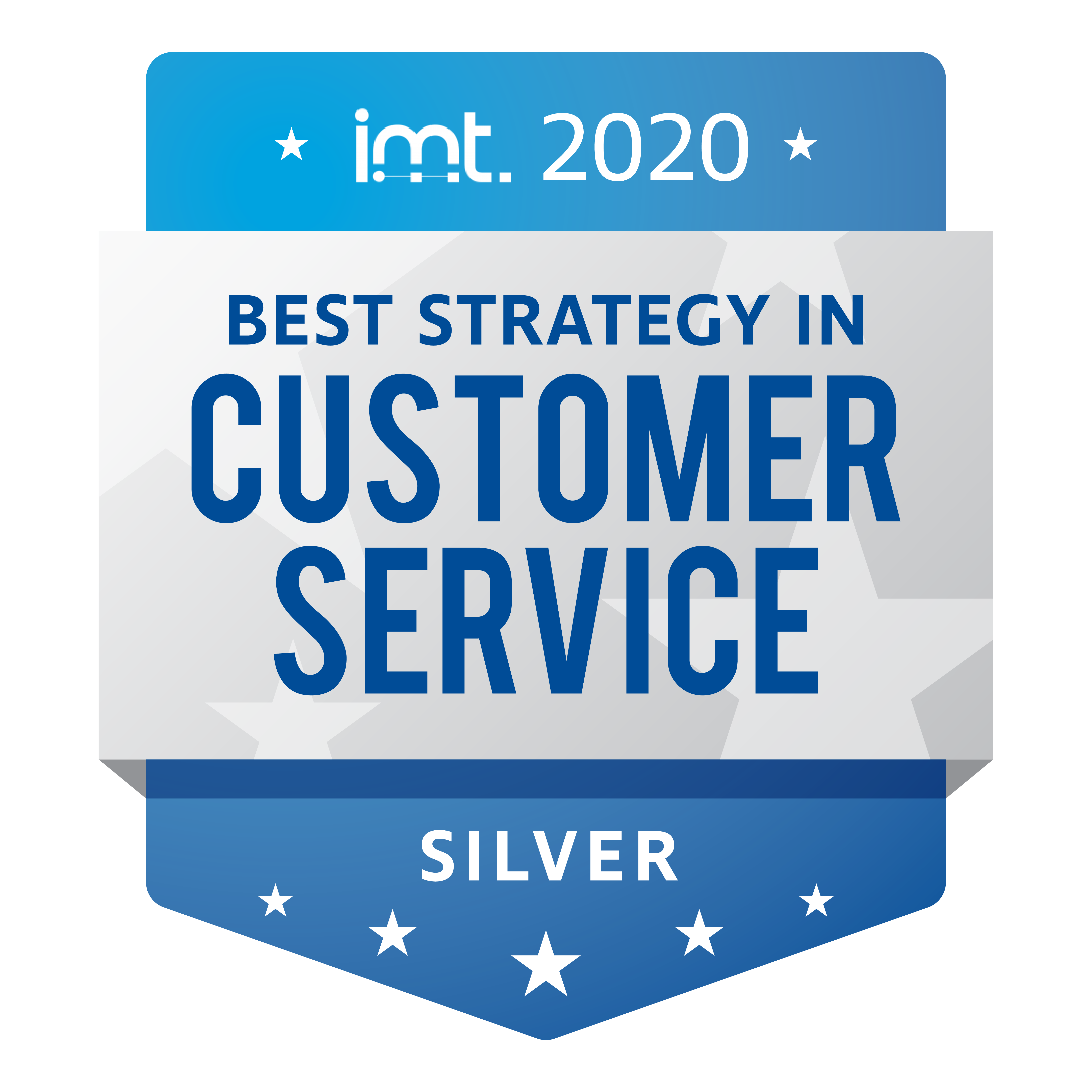 2020 silver imt award   best strategy in customer service