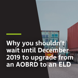 Why you should switch from an AOBRD to an ELD now