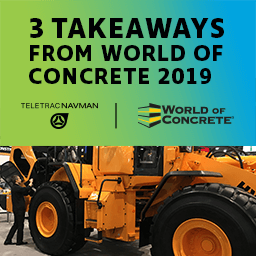 Three takeaways from World of Concrete 2019