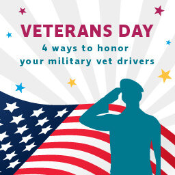 Veterans Day: 4 ways to honor your military vet drivers