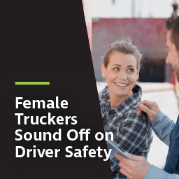 Female truckers sound off on driver safety