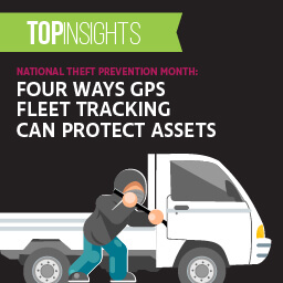National Theft Prevention Month: Four ways GPS fleet tracking can protect assets