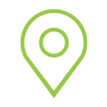 Green RGB GPS Location 150X150