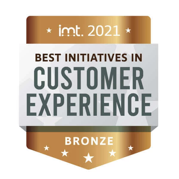 2020 Bronze IMT Award | Best Initiatives in Customer Experience