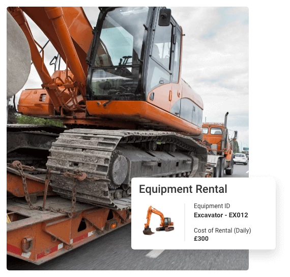 Equipment Rental Cost