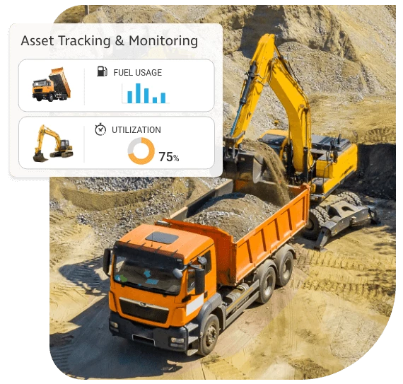 GPS Tracker on Equipment